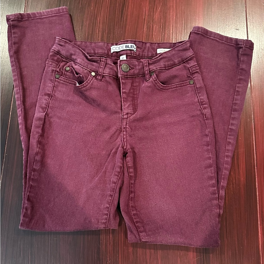 Code Bleu Classic Straight Jeans size 4P